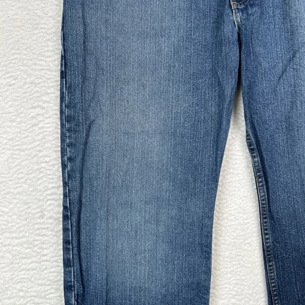 Polo‎ Ralph Lauren RL Woodrow Jeans Baggy Denim Wide Leg Y2K Pants Mens 36x26